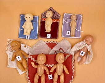 Vintage USSR Plastic Baby Doll – Soviet-Era Retro Toy
