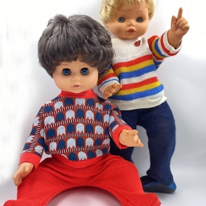Rare GDR Plastic Doll in Authentic Clothes, Retro German Toy, 1960s Vintage Collectible, Classic Mid-Century Design, Gift for Collectors