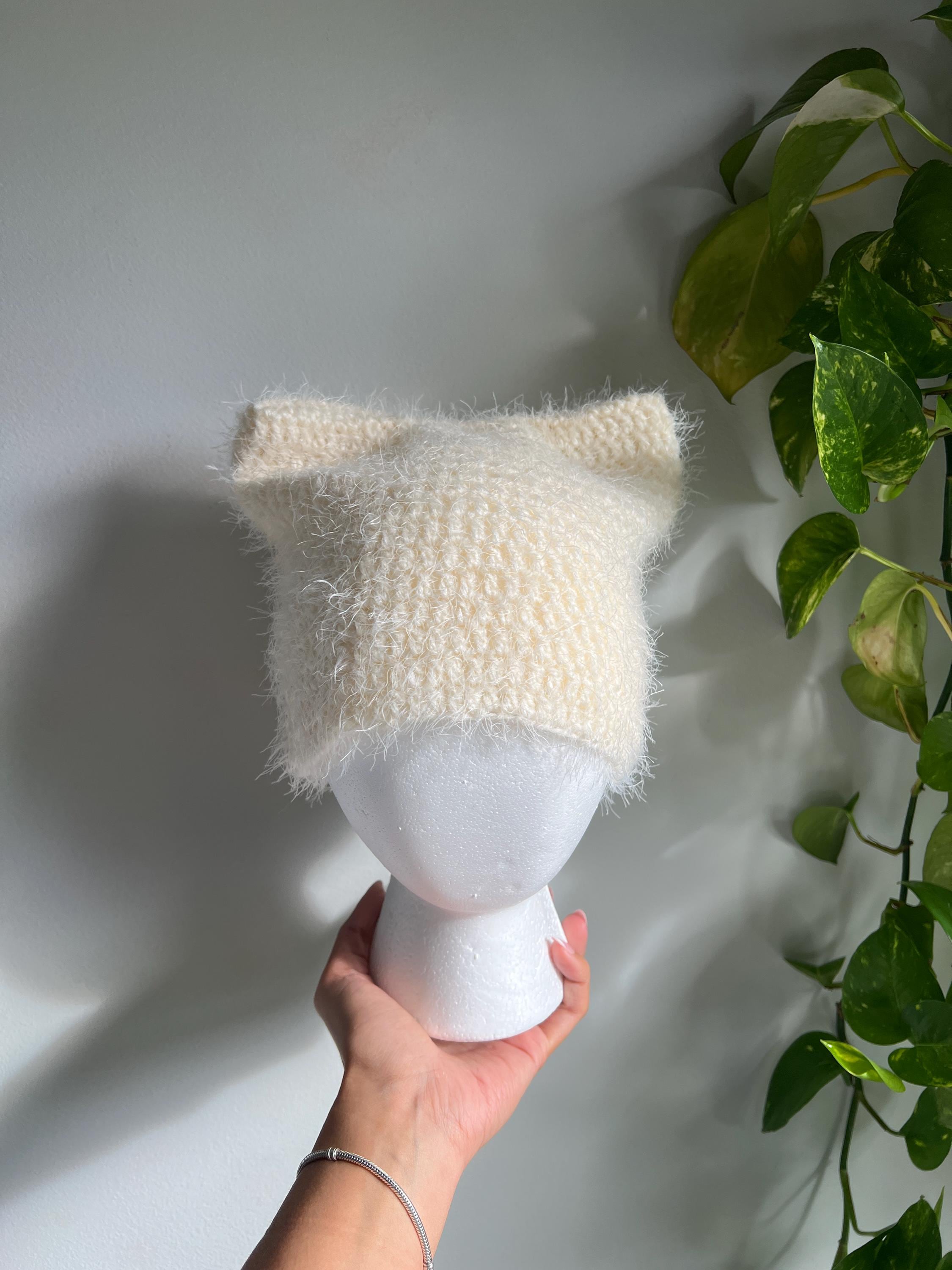 Fuzzy Cat Beanie - Etsy display picture 2