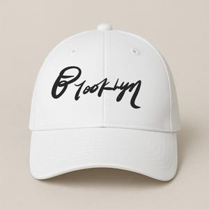 Brooklyn Low Profile Baseball Cap, NYC Lover Ball Cap, Hat for Baseball Fans, NY Souvenir Cap, Vintage Style Baseball Hat