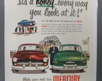 Merc #111  Mercury      Magazine Ad  Feb 1949
