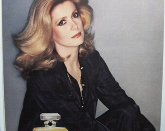 Movies ... 219   &quot;Catherine Deneuve for Chanel&quot;  Ad  -  April 1979