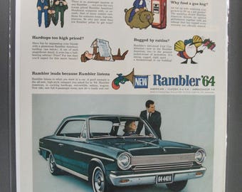 Rambler  #122   Rambler   Magazine Ad -  1963