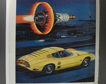 Spark  #140  Spark Plugs  Magazine Ad -  1964