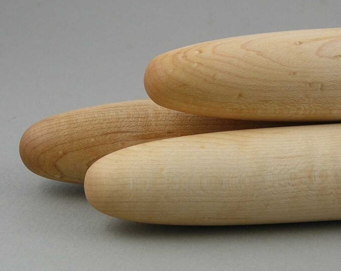 Small French Rolling Pin maple Etsy
