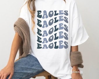 Comfort Colors Custom Mascot Name T-shirt,School Mascot Shirt,Team Mascot Tees,Personalized School Logo,School Spirit Tee,School Team