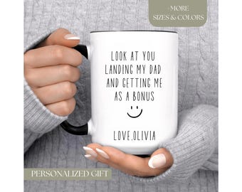 Personalized Stepmom Mug, Look at You Stepmother Gift From Bonus Son, Stepmom Gift, Bonus Mom Mug, Funny Stepmom Mug, Stepmom Birthday Gift