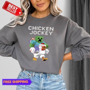 Cute Gaming Shirt Design, Funny Game Character shirt, Funny Gamer shirt, Funny Riding Chicken shirt,Gamer Shirt shirt, Gift For Gamers