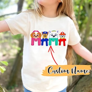 Custom Name Patrol Birthday Family Shirt, Patrol Birthday Boy Youth Shirt, Personalized Birthday Shirt, Custom Patrol Shirt, Birthday Party