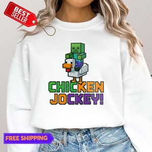 Cute Gaming Shirt, Funny Game Character Toddlershirt, Funny Gamer Youthshirt, Funny Riding Chicken shirt, Gamer Shirt shirt, Gift For Gamers