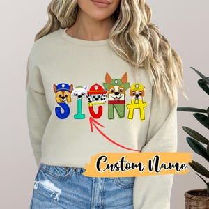 Custom Name Patrol T-Shirt, Patrol Birthday Boy Shirt, Patrol Birthday Family Shirt, Personalized Birthday Shirt, Custom Patrol Shirt