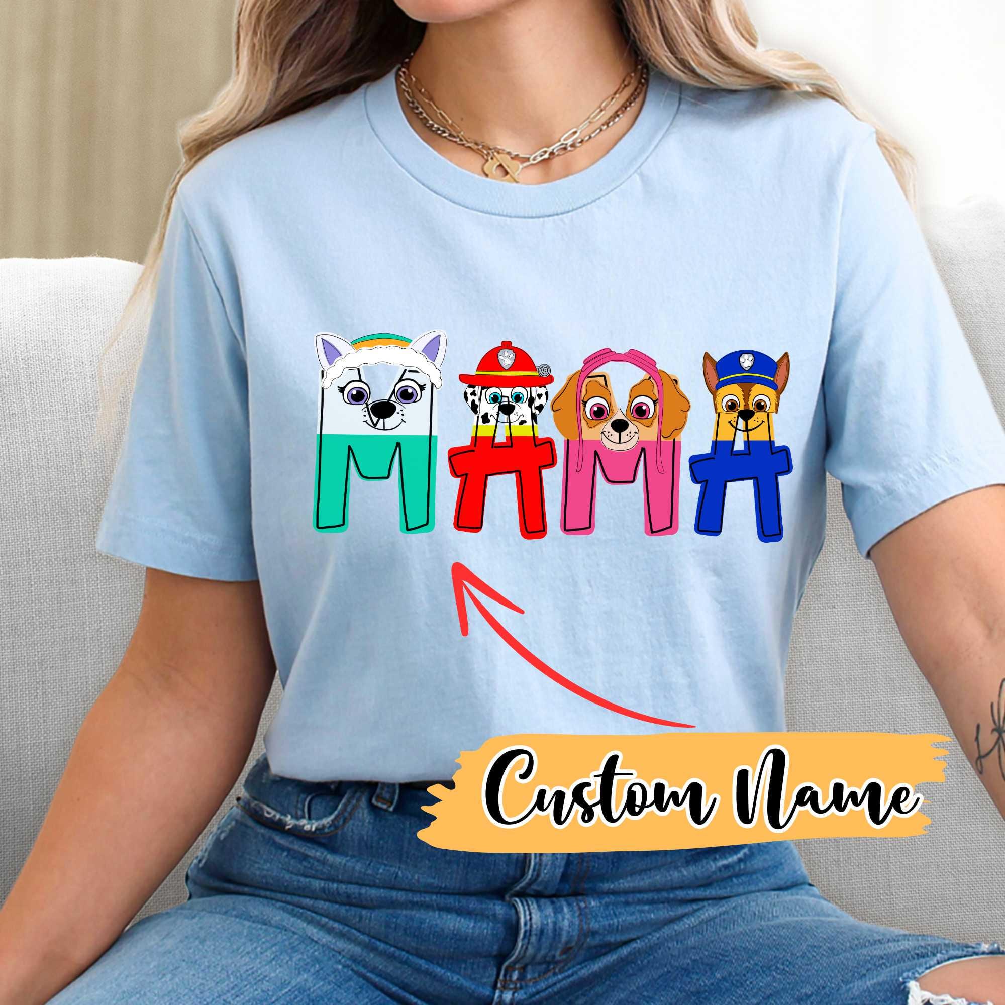 Camisetas Personalizadas Playeras Familiares Paw Patrol Paw Patrol
