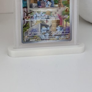 PSA Graded Card Display Stand | 3D Printed Stand for PSA Slabs | tcg & Sports Card Holder | Slab Display for Collectors