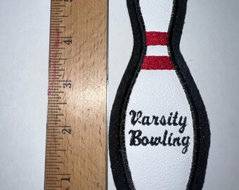 Parche de bolos 100 % cuero genuino para chaqueta universitaria. Letras bordadas personalizadas. Se puede coser o planchar.