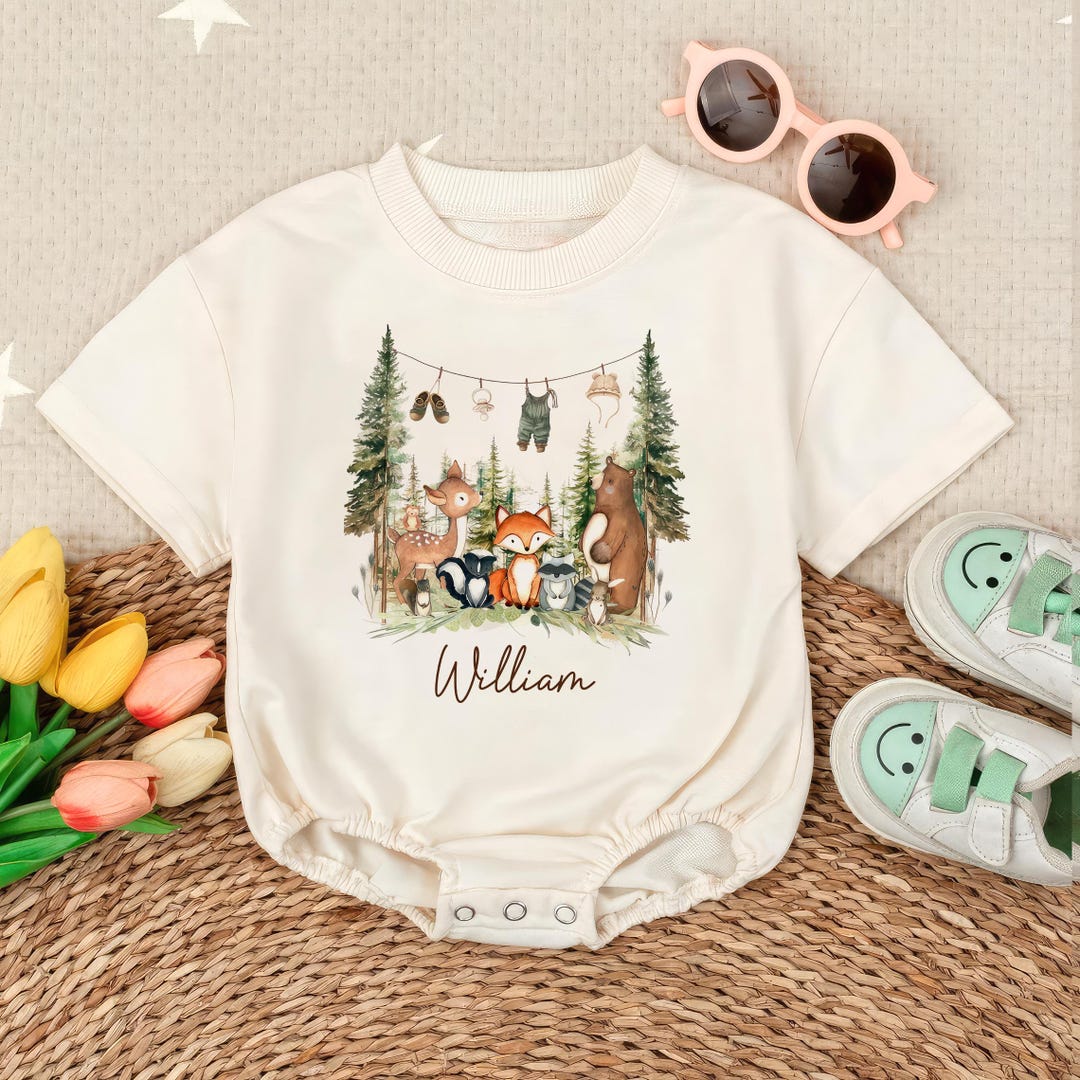 Animals Fun Full Sleeve Baby Romper