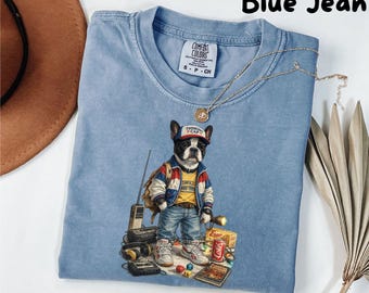 Stranger Pet| Boston Terrier shirt| Comfort Colort Shirt| Funny Shirt| Gift for Dogs Lover| Boston Terrier Long shirt