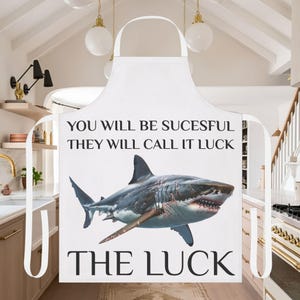 The Luck, Geschenk für einen Bäcker, Geschenkideen für Köche, Kochgeschenke, lustige Schürze für Jungs, lustige Schürze, Grillschürze, Geschenke für Freundinnen