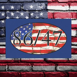 86/47, American Flag, Secret Santa, Gift for Men Who Have Everything