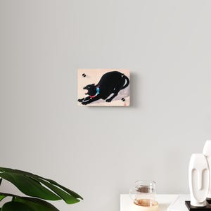 Black Cat, I love cats, acrylic glass prints, acrylic glass art, artwork on acrylic glass, bathroom art, acrylic glass prints, funny decor