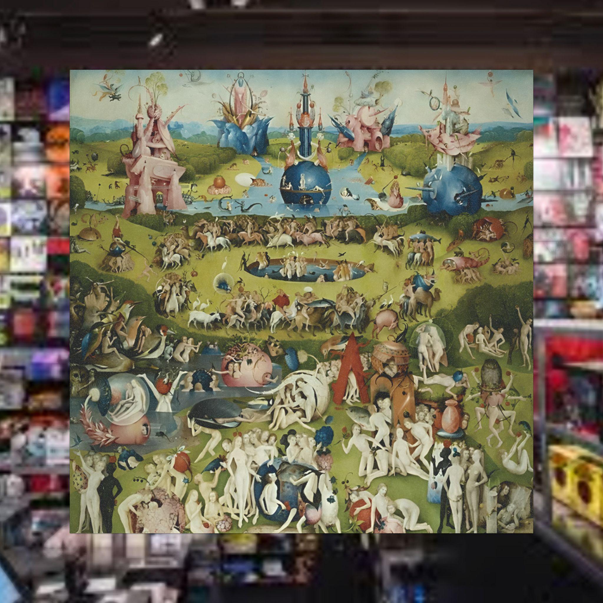 ヒエロニムス・ボス『快楽の園』ビニールマグネット - Etsy 日本