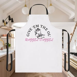 The Ol &#39;Razzel Dazzel, Geschenk für einen Bäcker, Geschenkideen für Köche, Kochgeschenke, lustige Schürze für Jungs, lustige Schürze, Grillschürze