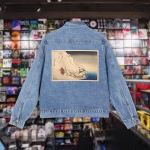 Vintage Major Damage Denim Jacket Japanese Brand Jeans