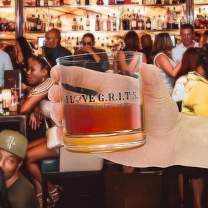 Adoro il GRITS, ragazze del sud, bicchieri da whisky, regali per gli sposi, regali per gli amanti del bourbon, bicchieri puliti, bicchieri da whisky, bicchieri vecchio stile