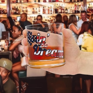 Livin &#39;The Dream Whiskyglas: Modernes 10 Unzen Scotch Glasgeschirr