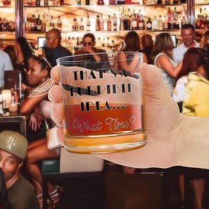 Horrible Idee Rocks Glass: Moderne Scotch Whisky Gläser