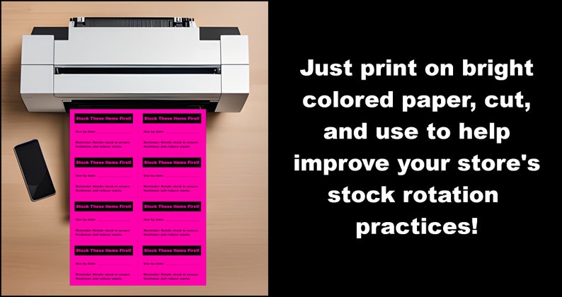 Stock Rotation Management Bundle: Labels, To-do-list, PDF Guide - Etsy
