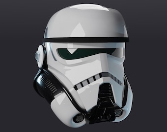 Casco de soldado de patrulla imperial de Star Wars - Kit para armar
