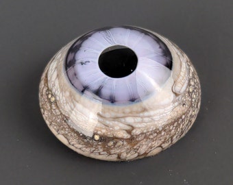 22x11mm Glass Eye Cabochon, Handmade Jewelry Supplies