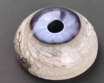 25x12mm Glass Eye Cabochon, Handmade Jewelry Supplies