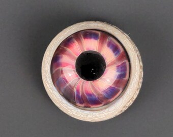 18x10mm Glass Eye Cabochon, Handmade Jewelry Supplies