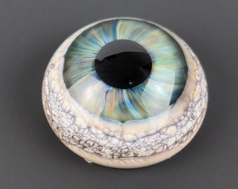 20x10mm Glass Eye Cabochon, Handmade Jewelry Supplies