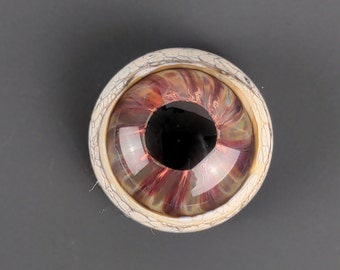 17x10mm Glass Eye Cabochon, Handmade Jewelry Supplies