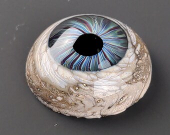 24x11mm Glass Eye Cabochon, Handmade Jewelry Supplies