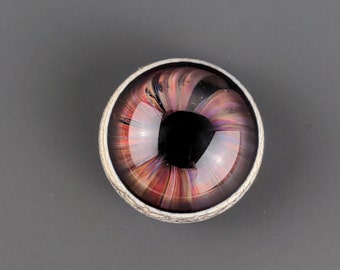 15x10mm Glass Eye Cabochon