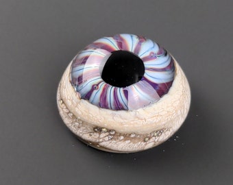 19x11mm Glass Eye Cabochon, Handmade Jewelry Supplies