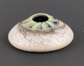 24x10mm Glass Eye Cabochon, Handmade Jewelry Supplies