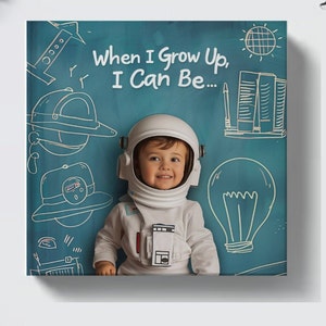 Personalized Career Board Book | Montessori Children Gift