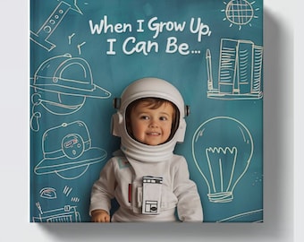 Personalized Career Board Book | Montessori Children Gift
