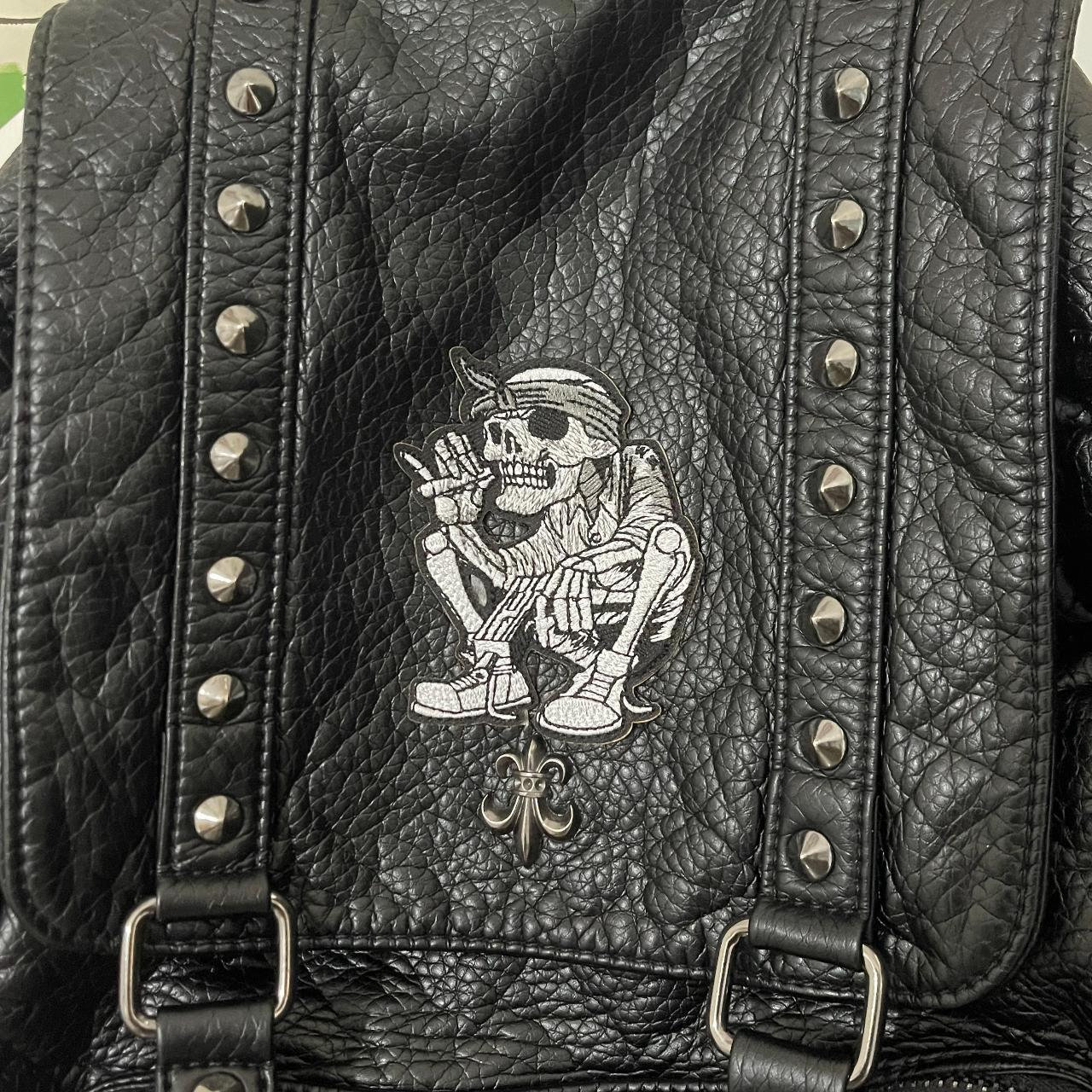 Kids Vintage Grunge Backpack - Rusty Metal Plate Print, 10x6x12 Inch School Bag For Ages 3-8