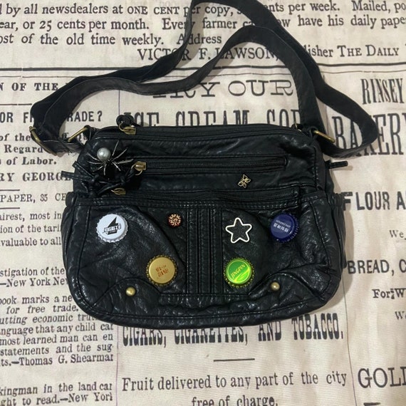 ＊韓国＊［BLACKUP］Rominut Leather Buckle Shoulder Bag 3C Blackup] Rominut Leather Buckle Shoulder Bag (3 Color