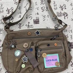 Y2k Grunge Messenger Bags - Etsy