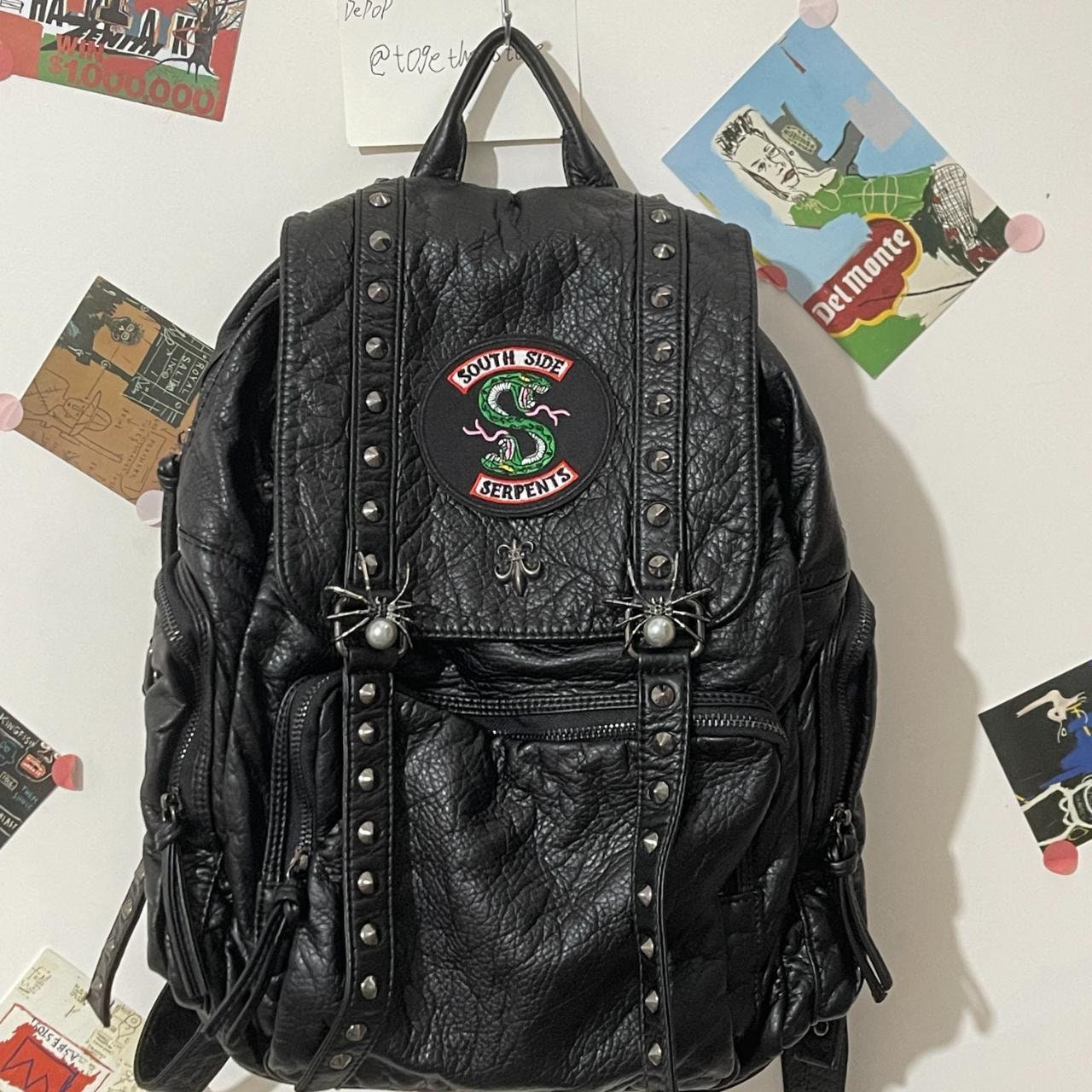 Love Patch Casual Backpack Unisex Large Capacity Backpack 