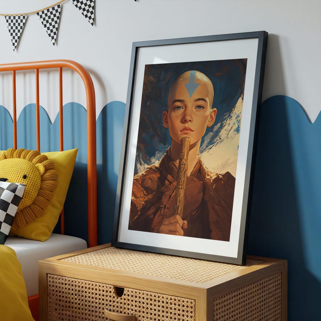 The Last Airbender, ATLA, Poster, Wall Art, Wall Decor - Etsy