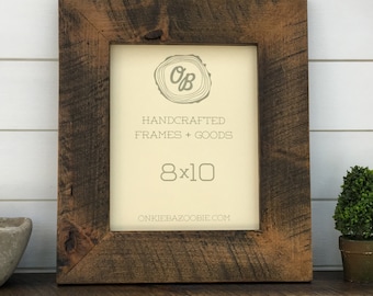 wood picture frame etsy