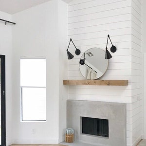 picture Modern Reclaimed Wood Mantel etsy