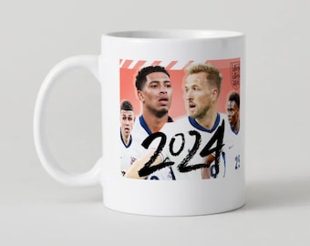 England 2024 Euros Football Mug